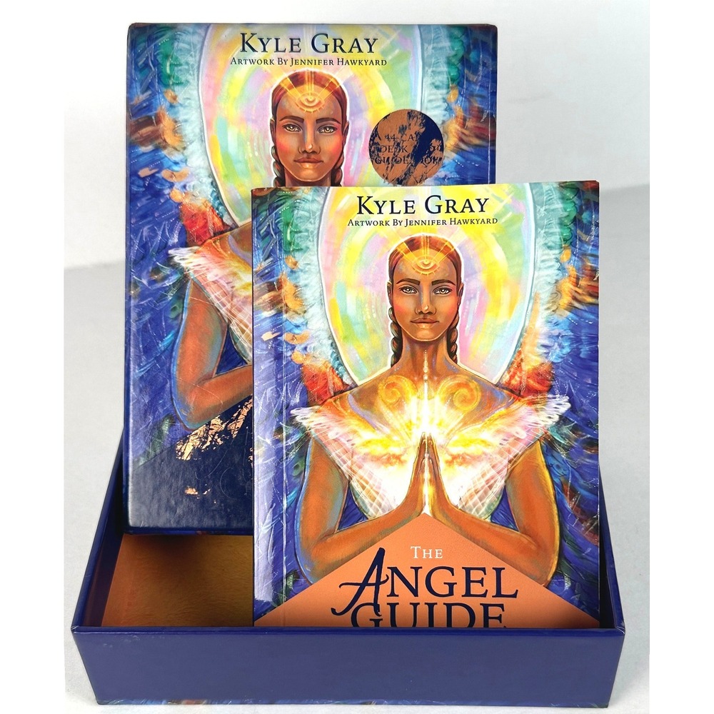 Kyle Gray Angel Guide Oracle Deck 44 Cards Guidebook Guardian Angel Spiritual